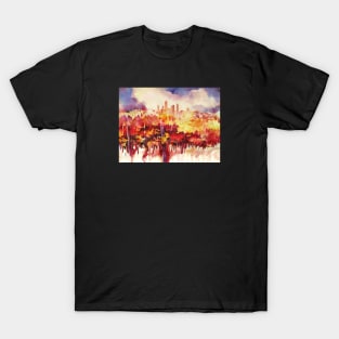 San Gimignano vineyards T-Shirt